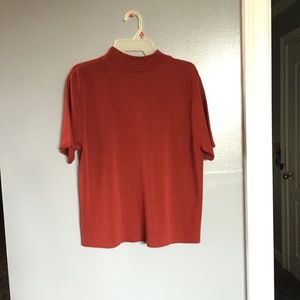 Short Sleeve Sweater Blouse